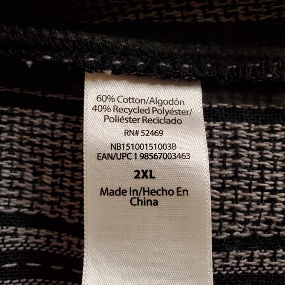 NWT 2 SZ 2XL No Boundaries Textured Striped Fabric Short Sleeve Men's Shirts - Picture 13 of 14